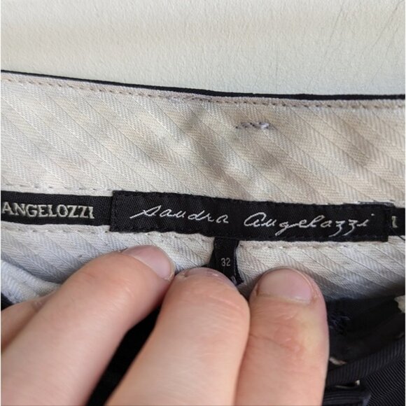 Sandra Angelozzi Black Two Piece Pantsuit Set - Picture 10 of 11